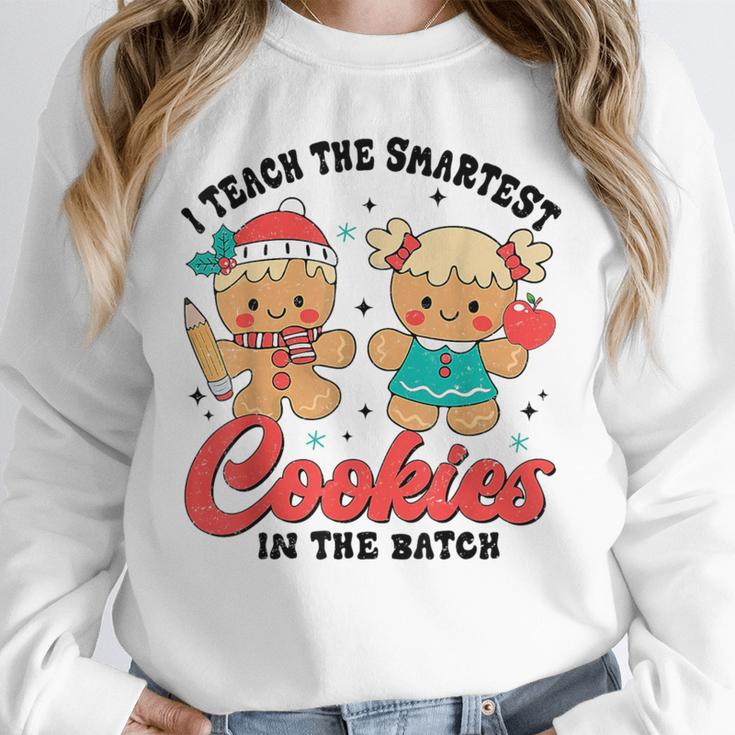 Teacher Of Smart Cookies Cute Gingerbread Teacher Christmas Unisex Sweatshirt, novelty gifts, funny gifts Teacher Of Smart Cookies Cute Gingerbread Teacher Christmas Unisex Sweatshirt, novelty gifts, funny gifts