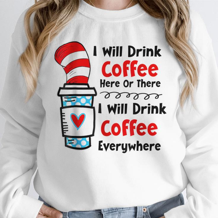 Teaching I Will Drink Coffee Here Or There Teacher Unisex Sweatshirt, novelty gifts, funny gifts Teaching I Will Drink Coffee Here Or There Teacher Unisex Sweatshirt, novelty gifts, funny gifts