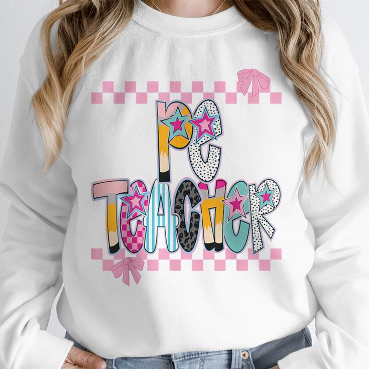 Women PE Teacher Back To School Physical Education Teacher Unisex Sweatshirt, novelty gifts, funny gifts Women PE Teacher Back To School Physical Education Teacher Unisex Sweatshirt, novelty gifts, funny gifts