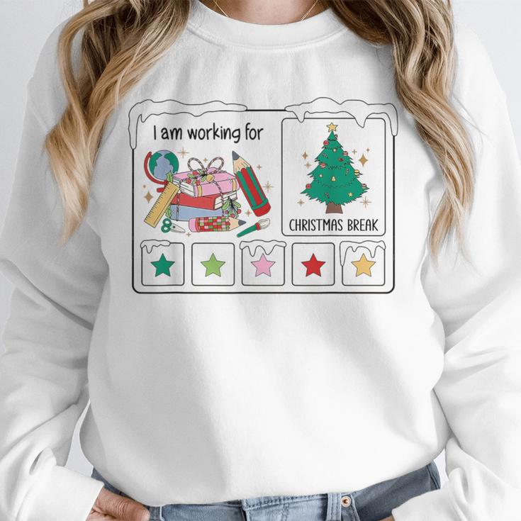 I Am Working For Christmas Break Special Education Teacher Unisex Sweatshirt, novelty gifts, funny gifts I Am Working For Christmas Break Special Education Teacher Unisex Sweatshirt, novelty gifts, funny gifts