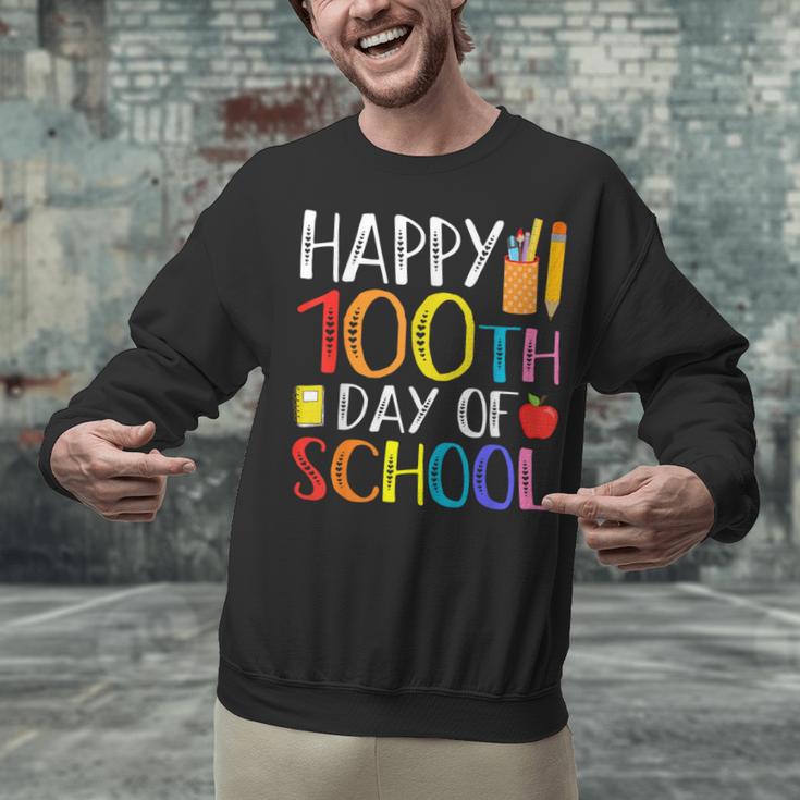 100 Days Of School Teacher And Student Unisex Sweatshirt, gift for family, gift for coworker