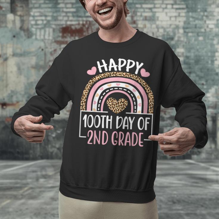 100th Day Of 2nd Grade 100 Days Of School Teacher Unisex Sweatshirt, 2nd Grade Teacher Sweatshirts, gift for family, gift for coworker 100th Day Of 2nd Grade 100 Days Of School Teacher Unisex Sweatshirt, 2nd Grade Teacher Sweatshirts, gift for family, gift for coworker