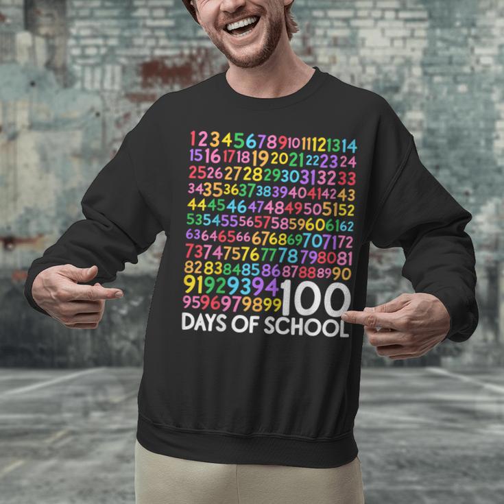 100th Day Of School Teacher Kids 100 Days Math Numbers Unisex Sweatshirt, gift for family, gift for coworker 100th Day Of School Teacher Kids 100 Days Math Numbers Unisex Sweatshirt, gift for family, gift for coworker