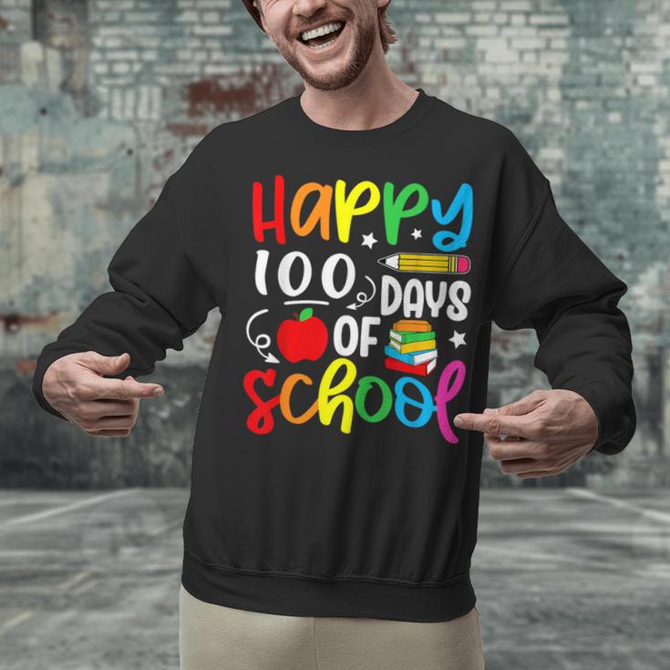 100th Day Of School Teachers Kids Girls Child Happy 100 Days Unisex Sweatshirt, gift for family, gift for coworker 100th Day Of School Teachers Kids Girls Child Happy 100 Days Unisex Sweatshirt, gift for family, gift for coworker