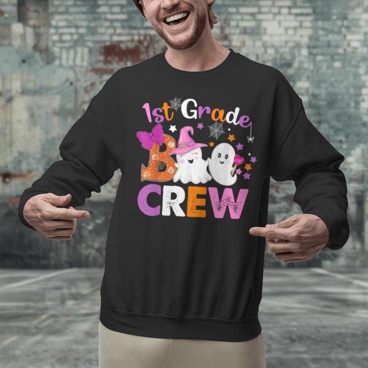 1st Grade Boo Crew First Grade Halloween Costume Teacher Kid Unisex Sweatshirt, First Grade Teacher Sweatshirts, gift for family, gift for coworker 1st Grade Boo Crew First Grade Halloween Costume Teacher Kid Unisex Sweatshirt, First Grade Teacher Sweatshirts, gift for family, gift for coworker