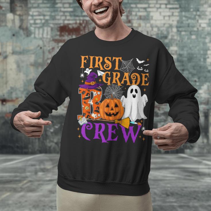 1st Grade Boo Crew Teacher Student Halloween Costume Unisex Sweatshirt, gift for family, gift for coworker 1st Grade Boo Crew Teacher Student Halloween Costume Unisex Sweatshirt, gift for family, gift for coworker