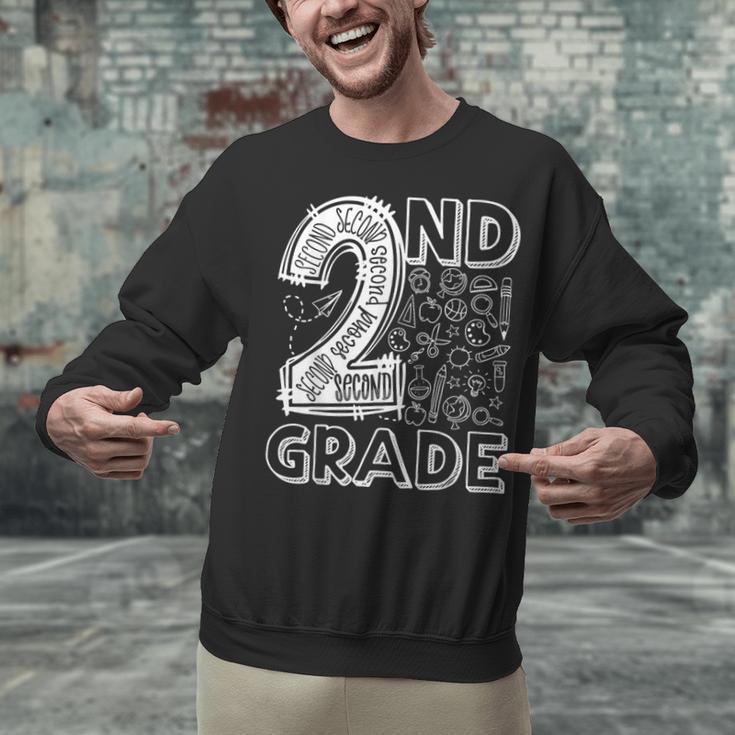 2nd Grade Typography Team 2nd Grade Teacher Back To School Unisex Sweatshirt, 2nd Grade Teacher Sweatshirts, gift for family, gift for coworker 2nd Grade Typography Team 2nd Grade Teacher Back To School Unisex Sweatshirt, 2nd Grade Teacher Sweatshirts, gift for family, gift for coworker