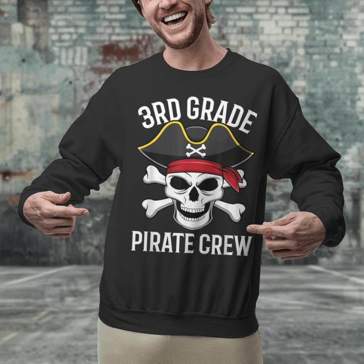 3rd Grade Pirate Crew Halloween Costume Student Teacher Unisex Sweatshirt, gift for family, gift for coworker 3rd Grade Pirate Crew Halloween Costume Student Teacher Unisex Sweatshirt, gift for family, gift for coworker