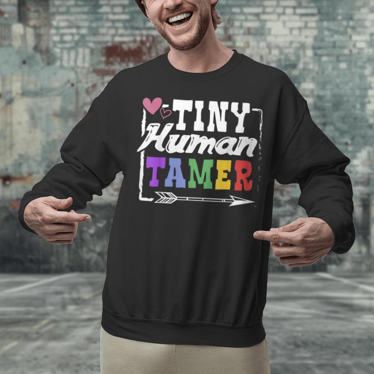 4 Teachers Or Parents Tiny Human Tamer Tee T-Shirt Unisex Sweatshirt, gift for family, gift for coworker 4 Teachers Or Parents Tiny Human Tamer Tee T-Shirt Unisex Sweatshirt, gift for family, gift for coworker