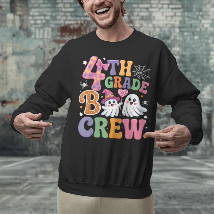 4th Grade Boo Crew Fourth Grade Teacher Kids Happy Halloween Unisex Sweatshirt, 4th Grade Teacher Sweatshirts, gift for family, gift for coworker 4th Grade Boo Crew Fourth Grade Teacher Kids Happy Halloween Unisex Sweatshirt, 4th Grade Teacher Sweatshirts, gift for family, gift for coworker