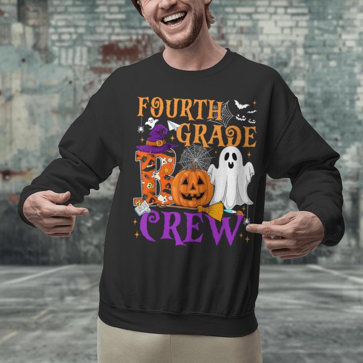 4th Grade Boo Crew Teacher Student Halloween Costume Unisex Sweatshirt, 4th Grade Teacher Sweatshirts, gift for family, gift for coworker 4th Grade Boo Crew Teacher Student Halloween Costume Unisex Sweatshirt, 4th Grade Teacher Sweatshirts, gift for family, gift for coworker