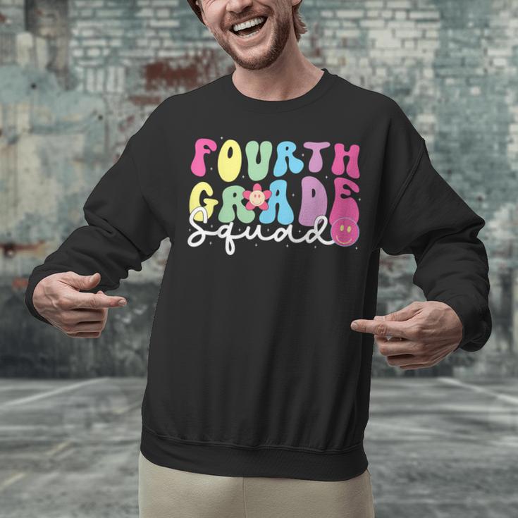 4th Grade Squad Fourth Teacher Student Team Back To School Unisex Sweatshirt, 4th Grade Teacher Sweatshirts, gift for family, gift for coworker 4th Grade Squad Fourth Teacher Student Team Back To School Unisex Sweatshirt, 4th Grade Teacher Sweatshirts, gift for family, gift for coworker