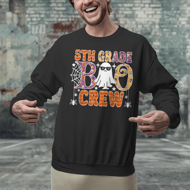 5th Grade Boo Crew Halloween Teachers Students Unisex Sweatshirt, gift for family, gift for coworker