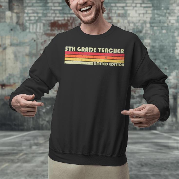 5TH GRADE TEACHER Job Title Profession Birthday Worker Unisex Sweatshirt, gift for family, gift for coworker 5TH GRADE TEACHER Job Title Profession Birthday Worker Unisex Sweatshirt, gift for family, gift for coworker