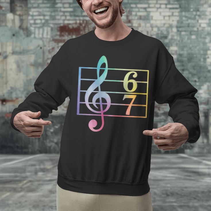 67 Music Meme Slang Six Seven Music Teacher Musician Unisex Sweatshirt, gift for family, gift for coworker 67 Music Meme Slang Six Seven Music Teacher Musician Unisex Sweatshirt, gift for family, gift for coworker