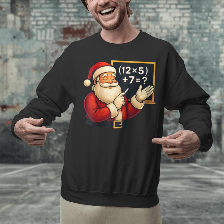 67 Teacher Santa Christmas Six Seven Meme Math Xmas Unisex Sweatshirt, gift for family, gift for coworker