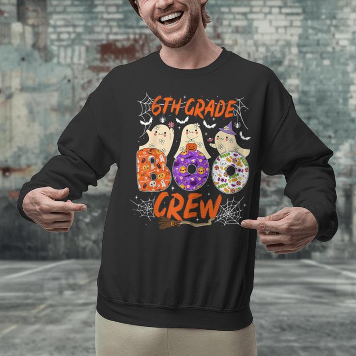 6th Grade Boo Crew Sixth Grade Halloween Teacher Kid Unisex Sweatshirt, gift for family, gift for coworker