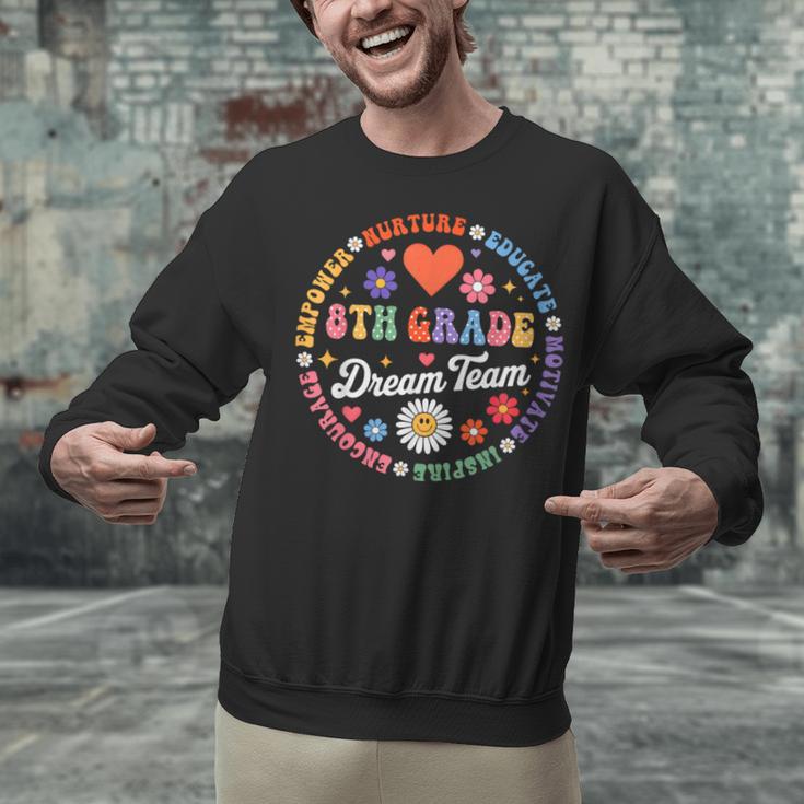 8th Grade Dream Team Eighth Grade Teacher Kid Back To School Unisex Sweatshirt, gift for family, gift for coworker 8th Grade Dream Team Eighth Grade Teacher Kid Back To School Unisex Sweatshirt, gift for family, gift for coworker