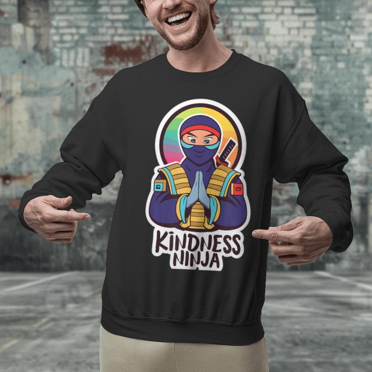 Anti Bullying Kindness Ninja School Teacher Student Unisex Sweatshirt, gift for family, gift for coworker Anti Bullying Kindness Ninja School Teacher Student Unisex Sweatshirt, gift for family, gift for coworker