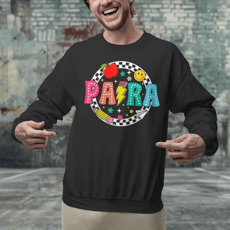 Back To School Para For Men Women Teacher Unisex Sweatshirt, gift for family, gift for coworker Back To School Para For Men Women Teacher Unisex Sweatshirt, gift for family, gift for coworker