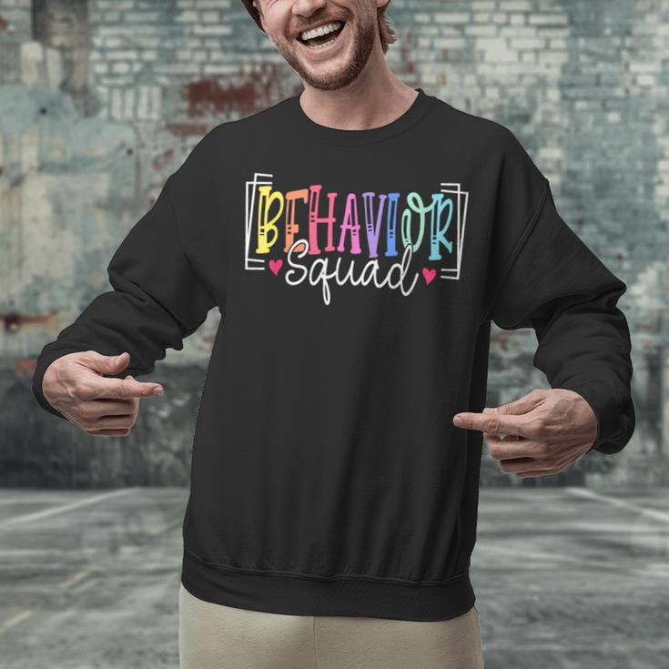 Behavior Squad Therapy Therapists Teachers Behavior Team Unisex Sweatshirt, gift for family, gift for coworker