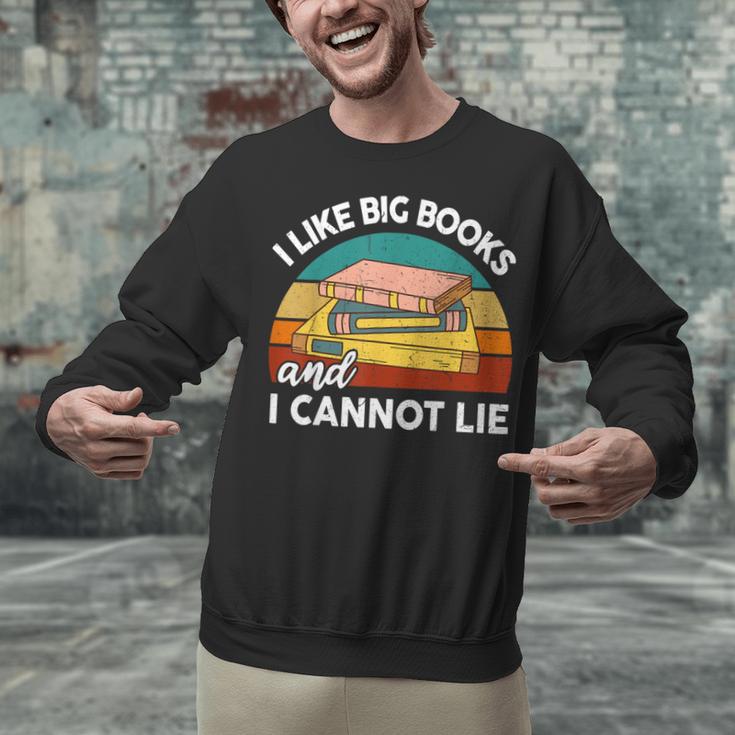 I Like Big Book Cant Lie Nerd School Librarian Teacher For Men Women Kids Unisex Sweatshirt, gift for family, gift for coworker I Like Big Book Cant Lie Nerd School Librarian Teacher For Men Women Kids Unisex Sweatshirt, gift for family, gift for coworker