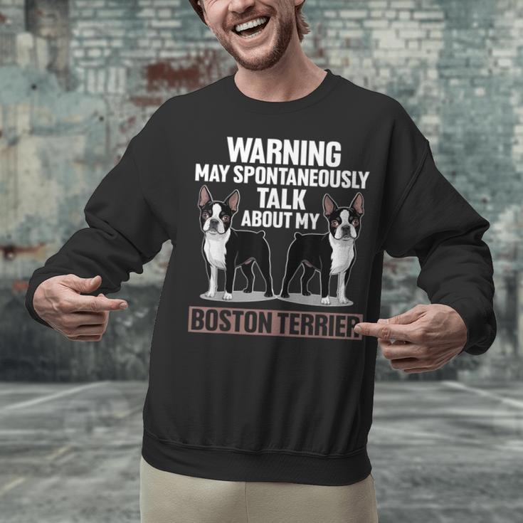 Boston Terrier Dog Unisex Sweatshirt, gift for family, gift for coworker