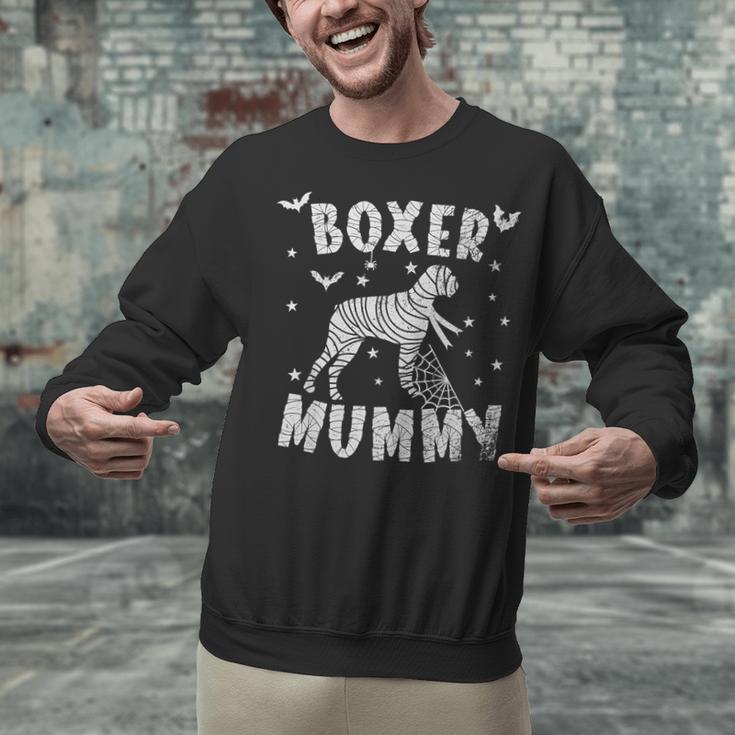 Boxer Dog Mama Halloween Unisex Sweatshirt, gift for family, gift for coworker