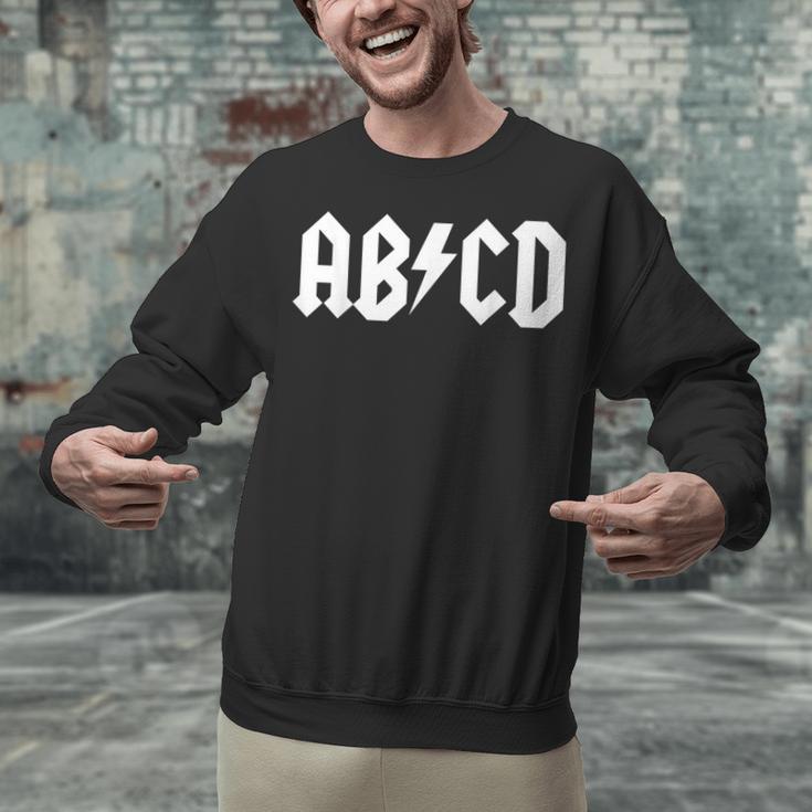 Boys Girls Teachers ABCD Rock Graphic Back To School Unisex Sweatshirt, gift for family, gift for coworker