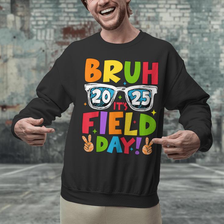 Bruh It's Field Day Teacher Boys Girls Kids Field Day 2025 Unisex Sweatshirt, gift for family, gift for coworker