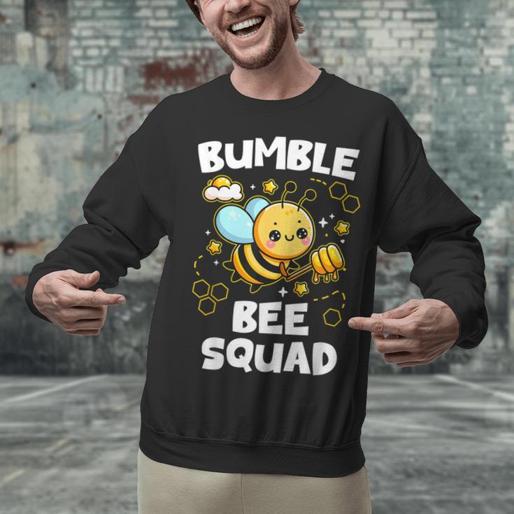 Bumble Bee Squad Honey Bumblebee Teacher Team Group Unisex Sweatshirt, gift for family, gift for coworker