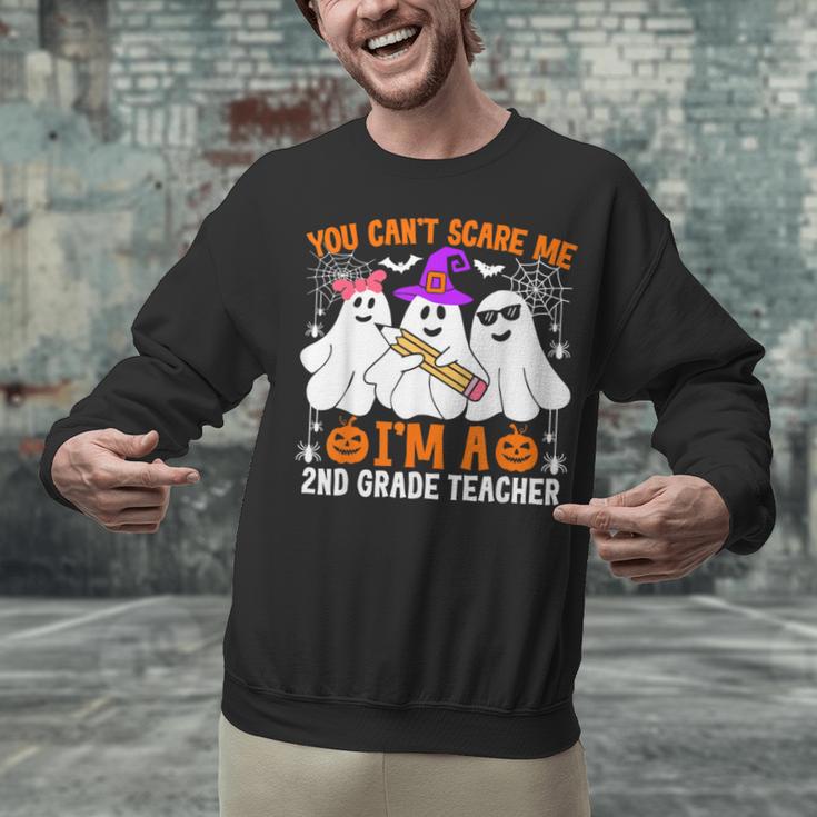 You Can't Scare Me I'm A 2nd Grade Teacher Halloween Unisex Sweatshirt, 2nd Grade Teacher Sweatshirts, gift for family, gift for coworker You Can't Scare Me I'm A 2nd Grade Teacher Halloween Unisex Sweatshirt, 2nd Grade Teacher Sweatshirts, gift for family, gift for coworker