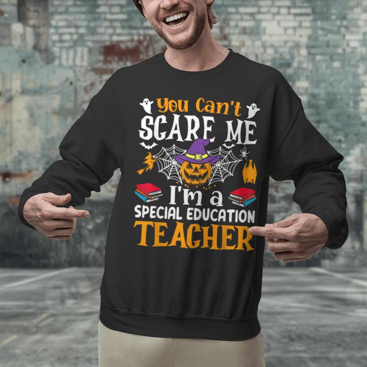 You Can't Scare Me I'm A Special Education Teacher Halloween Unisex Sweatshirt, gift for family, gift for coworker You Can't Scare Me I'm A Special Education Teacher Halloween Unisex Sweatshirt, gift for family, gift for coworker