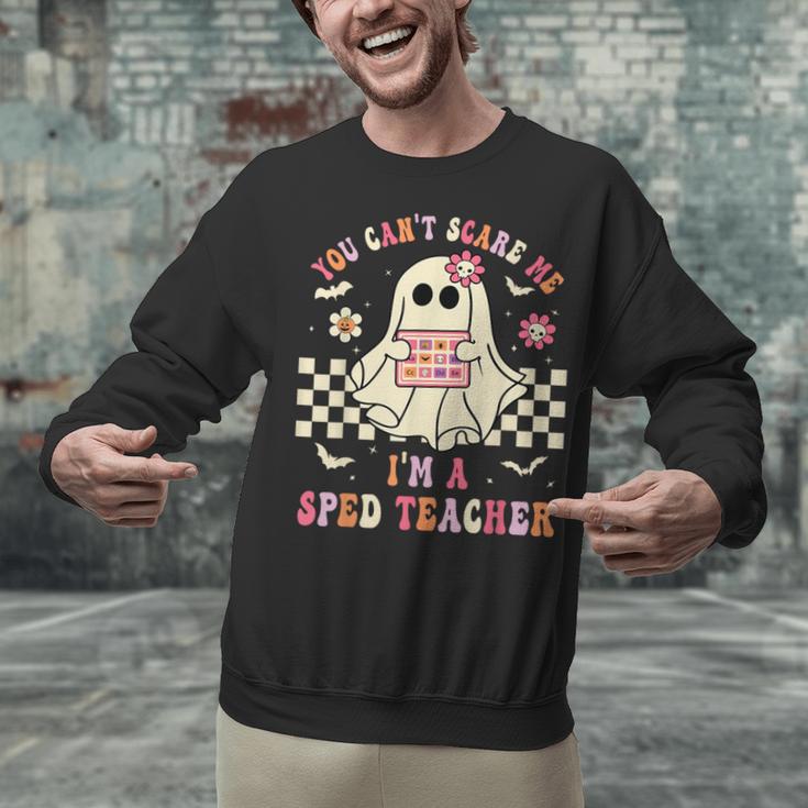 You Can't Scare Me I'm A SPED Teacher Crew Squad Halloween Unisex Sweatshirt, gift for family, gift for coworker You Can't Scare Me I'm A SPED Teacher Crew Squad Halloween Unisex Sweatshirt, gift for family, gift for coworker