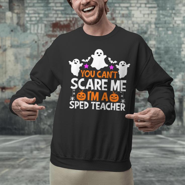 You Can't Scare Me I'm A SPED Teacher Shirt Halloween For Men Women Unisex Sweatshirt, gift for family, gift for coworker You Can't Scare Me I'm A SPED Teacher Shirt Halloween For Men Women Unisex Sweatshirt, gift for family, gift for coworker