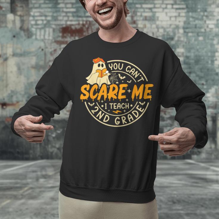 You Can't Scare Me I Teach 2nd Grade Teacher Halloween Ghost Unisex Sweatshirt, 2nd Grade Teacher Sweatshirts, gift for family, gift for coworker You Can't Scare Me I Teach 2nd Grade Teacher Halloween Ghost Unisex Sweatshirt, 2nd Grade Teacher Sweatshirts, gift for family, gift for coworker