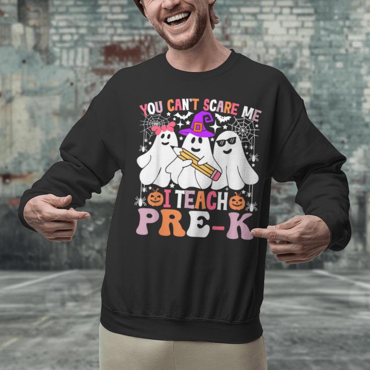 You Can't Scare Me I Teach Pre-k Halloween Teacher Unisex Sweatshirt, gift for family, gift for coworker You Can't Scare Me I Teach Pre-k Halloween Teacher Unisex Sweatshirt, gift for family, gift for coworker
