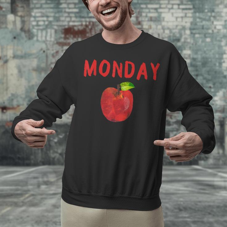 Caterpillar Friday Fruit Kindergarten Teacher Men Women Kids Unisex Sweatshirt, gift for family, gift for coworker Caterpillar Friday Fruit Kindergarten Teacher Men Women Kids Unisex Sweatshirt, gift for family, gift for coworker
