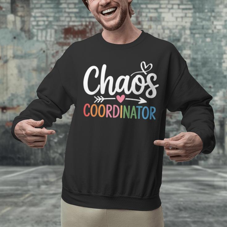 Chaos Coordinator Teacher Student Back To School 2025 Unisex Sweatshirt, gift for family, gift for coworker