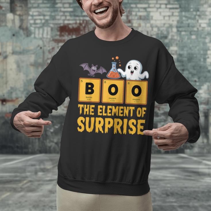 Chemistry Boo The Element Of Surprise Science Teacher Unisex Sweatshirt, Science Teacher Sweatshirts, gift for family, gift for coworker Chemistry Boo The Element Of Surprise Science Teacher Unisex Sweatshirt, Science Teacher Sweatshirts, gift for family, gift for coworker