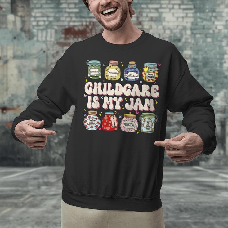 Childcare Is My Jam Child Care Teacher School Psychologist Unisex Sweatshirt, gift for family, gift for coworker Childcare Is My Jam Child Care Teacher School Psychologist Unisex Sweatshirt, gift for family, gift for coworker