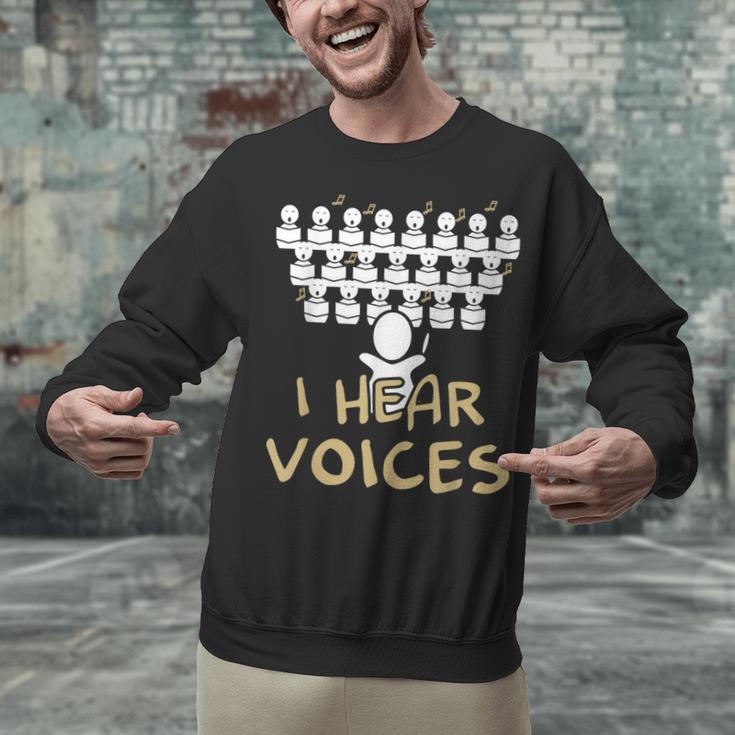 Choir Teacher Shirt I Hear Voices Chorister Tee Unisex Sweatshirt, gift for family, gift for coworker Choir Teacher Shirt I Hear Voices Chorister Tee Unisex Sweatshirt, gift for family, gift for coworker
