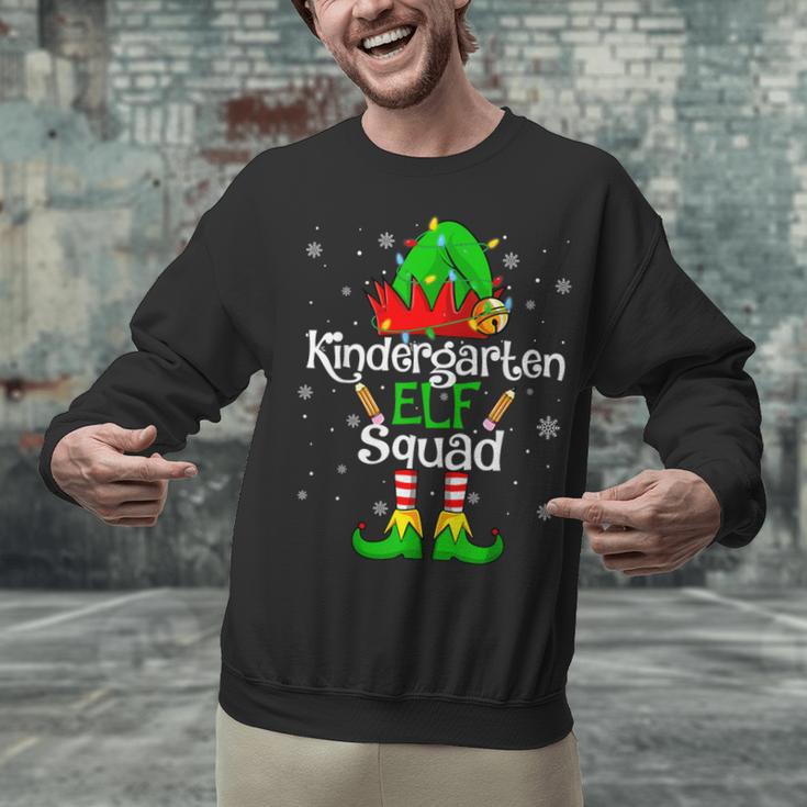 Christmas Kindergarten Elf Squad Teacher Student Unisex Sweatshirt, gift for family, gift for coworker Christmas Kindergarten Elf Squad Teacher Student Unisex Sweatshirt, gift for family, gift for coworker