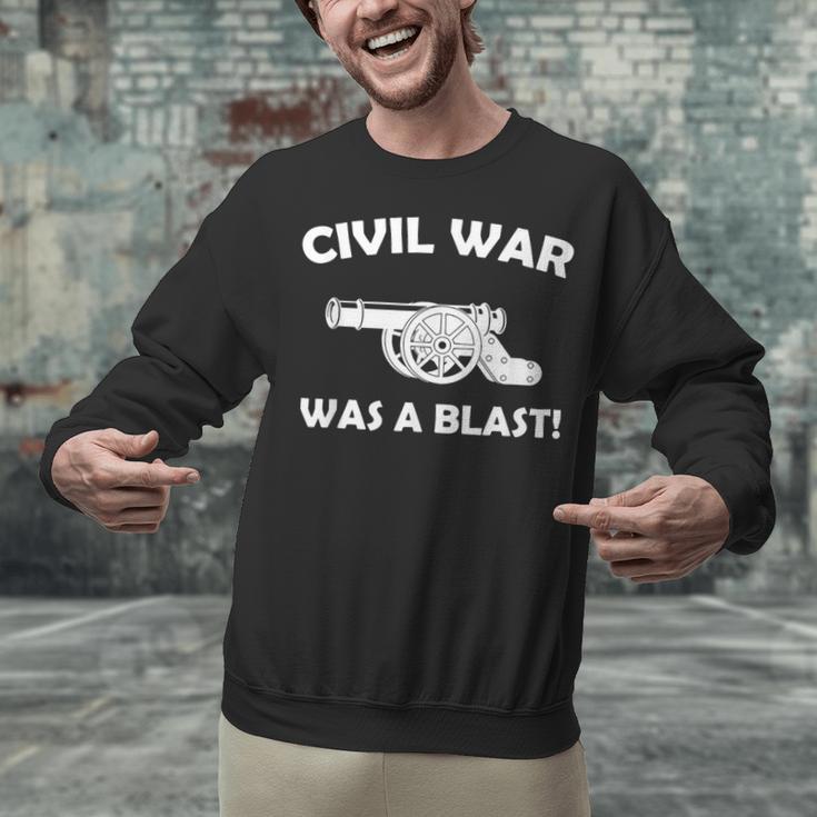 Civil War It Was A Blast History Teacher T-Shirt Unisex Sweatshirt, History Teacher Sweatshirts, gift for family, gift for coworker Civil War It Was A Blast History Teacher T-Shirt Unisex Sweatshirt, History Teacher Sweatshirts, gift for family, gift for coworker