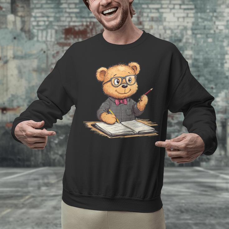 Classroom Fun With Teddy Bear Teacher Unisex Sweatshirt, gift for family, gift for coworker Classroom Fun With Teddy Bear Teacher Unisex Sweatshirt, gift for family, gift for coworker