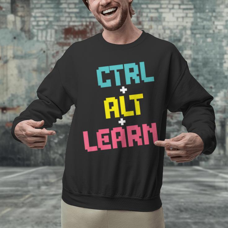 Computer Teacher Back To School Kids Ctrl Alt Learn Unisex Sweatshirt, gift for family, gift for coworker Computer Teacher Back To School Kids Ctrl Alt Learn Unisex Sweatshirt, gift for family, gift for coworker