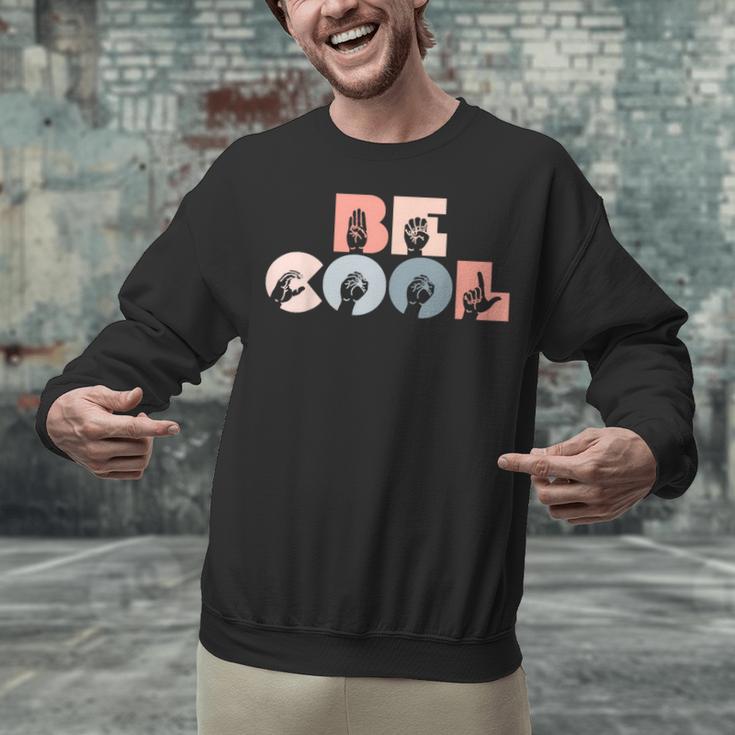 Cool Sign Language ASL Teacher Deaf People ASL Interpreter Unisex Sweatshirt, gift for family, gift for coworker Cool Sign Language ASL Teacher Deaf People ASL Interpreter Unisex Sweatshirt, gift for family, gift for coworker
