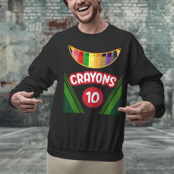 Crayon Box Fun Teacher Student Crayon Squad Halloween 2022 Unisex Sweatshirt, gift for family, gift for coworker Crayon Box Fun Teacher Student Crayon Squad Halloween 2022 Unisex Sweatshirt, gift for family, gift for coworker