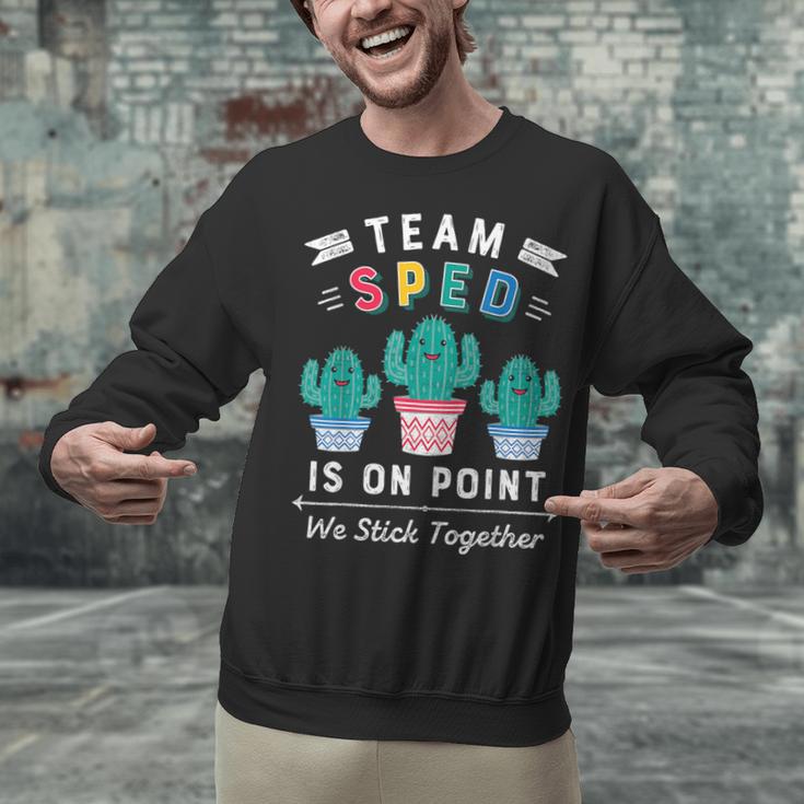 Cute SPED Teacher Special Education Cactus SPED Teacher Unisex Sweatshirt, gift for family, gift for coworker Cute SPED Teacher Special Education Cactus SPED Teacher Unisex Sweatshirt, gift for family, gift for coworker