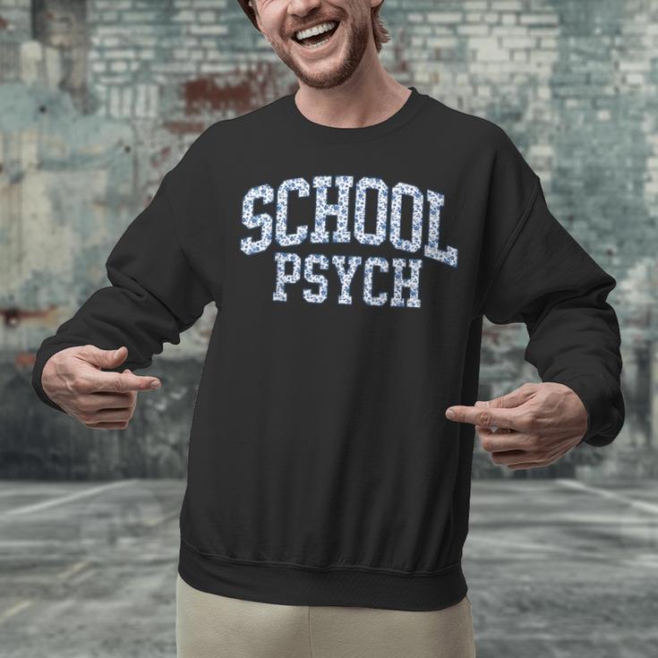 Cute Wildflower School Psych Teacher School Psychologist Unisex Sweatshirt, gift for family, gift for coworker